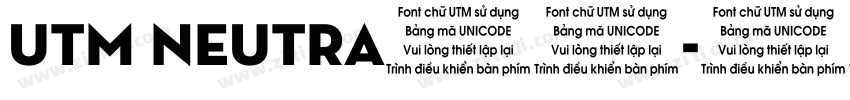 utm neutra字体字体转换